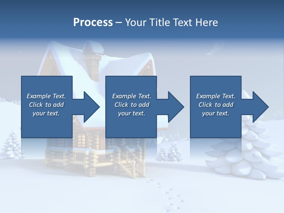 Rural Pine Tree PowerPoint Template