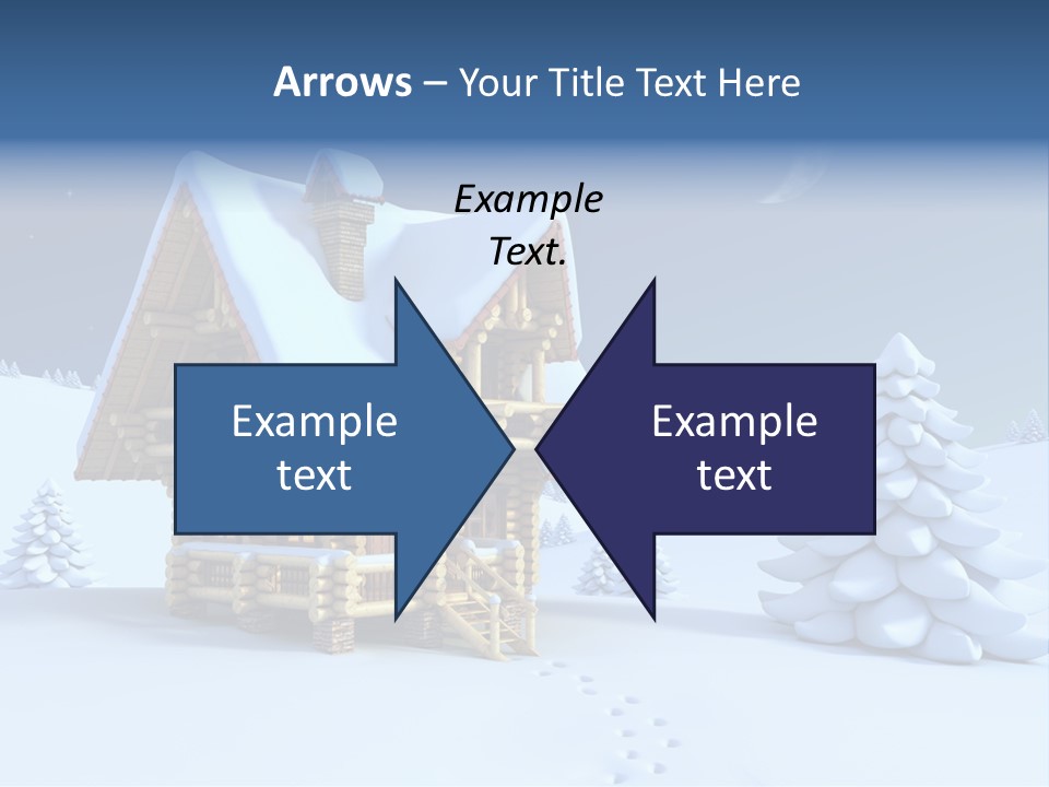 Rural Pine Tree PowerPoint Template