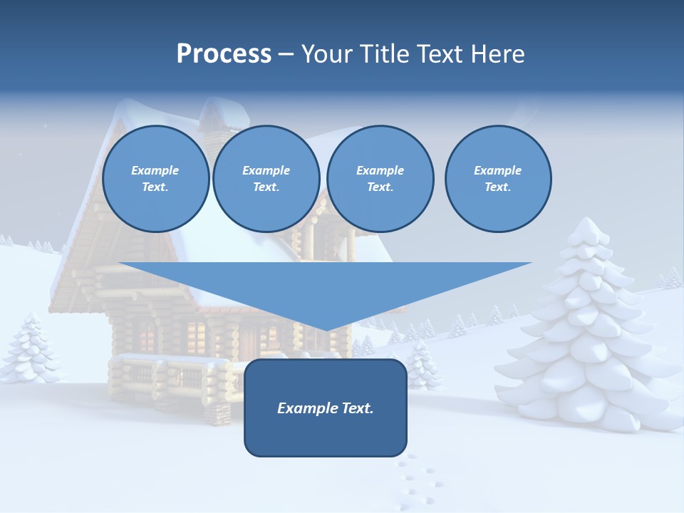Rural Pine Tree PowerPoint Template