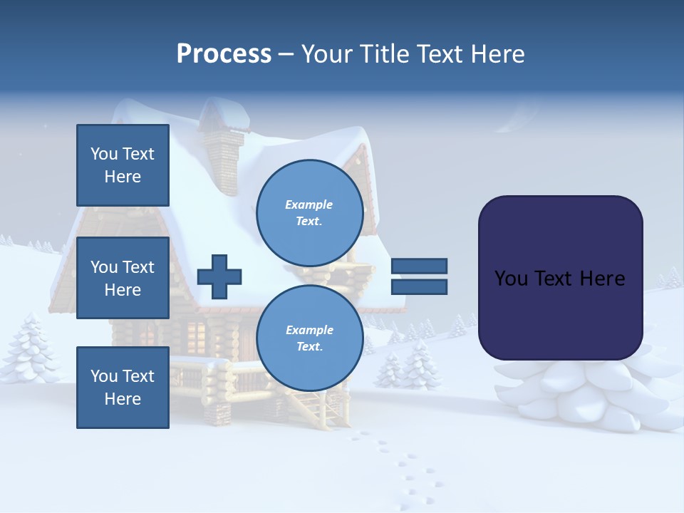Rural Pine Tree PowerPoint Template