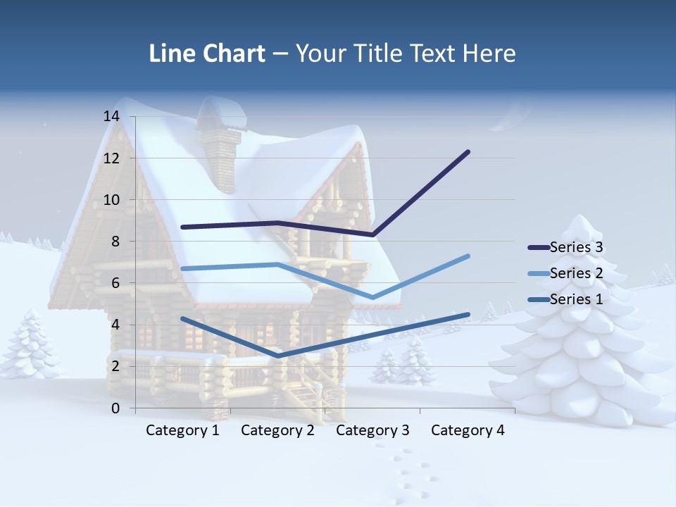 Rural Pine Tree PowerPoint Template