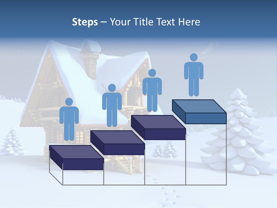 Rural Pine Tree PowerPoint Template