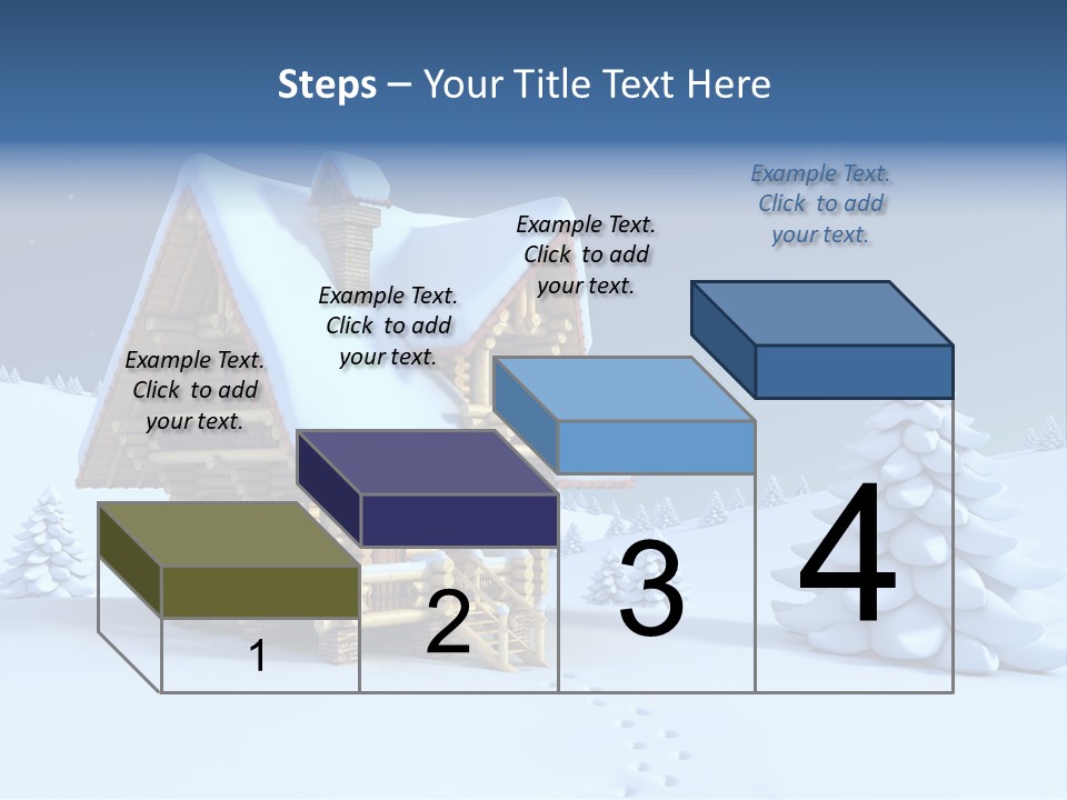 Rural Pine Tree PowerPoint Template