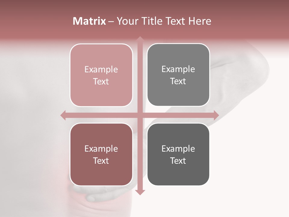 Shoulder Muscular Backache PowerPoint Template