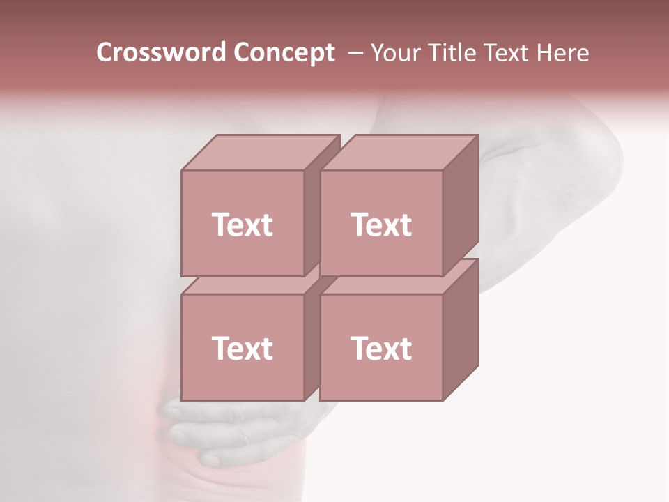 Shoulder Muscular Backache PowerPoint Template