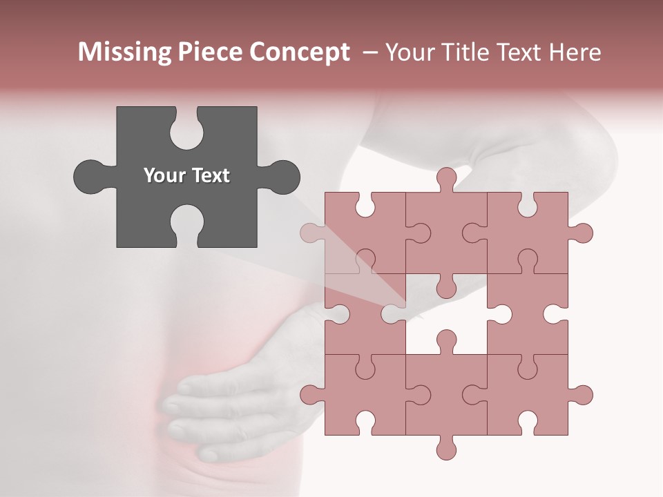 Shoulder Muscular Backache PowerPoint Template