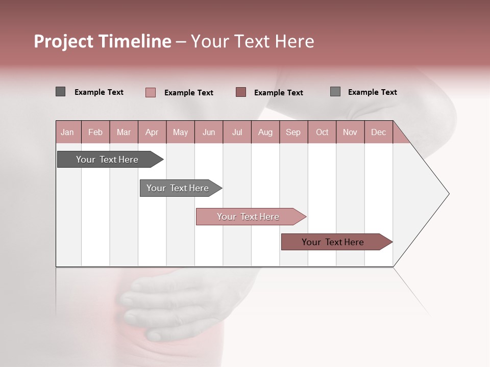 Shoulder Muscular Backache PowerPoint Template