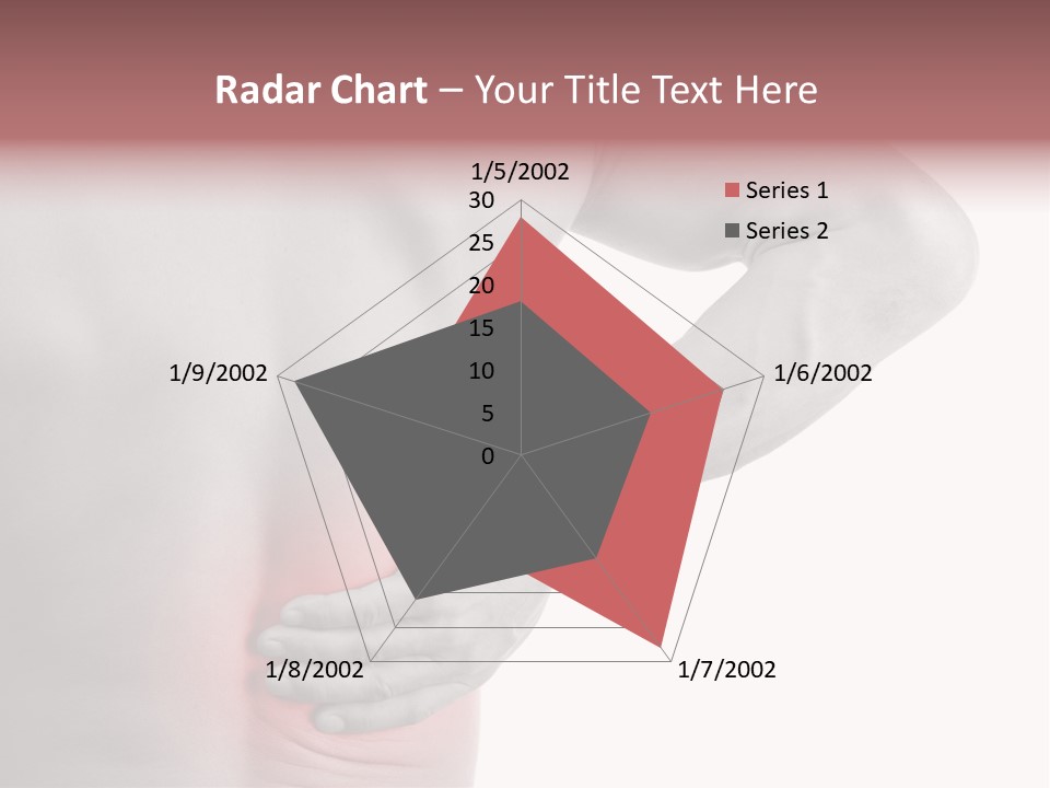 Shoulder Muscular Backache PowerPoint Template