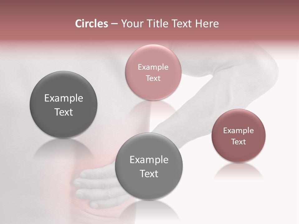 Shoulder Muscular Backache PowerPoint Template