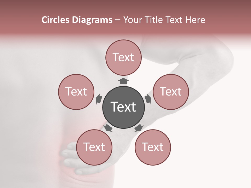 Shoulder Muscular Backache PowerPoint Template