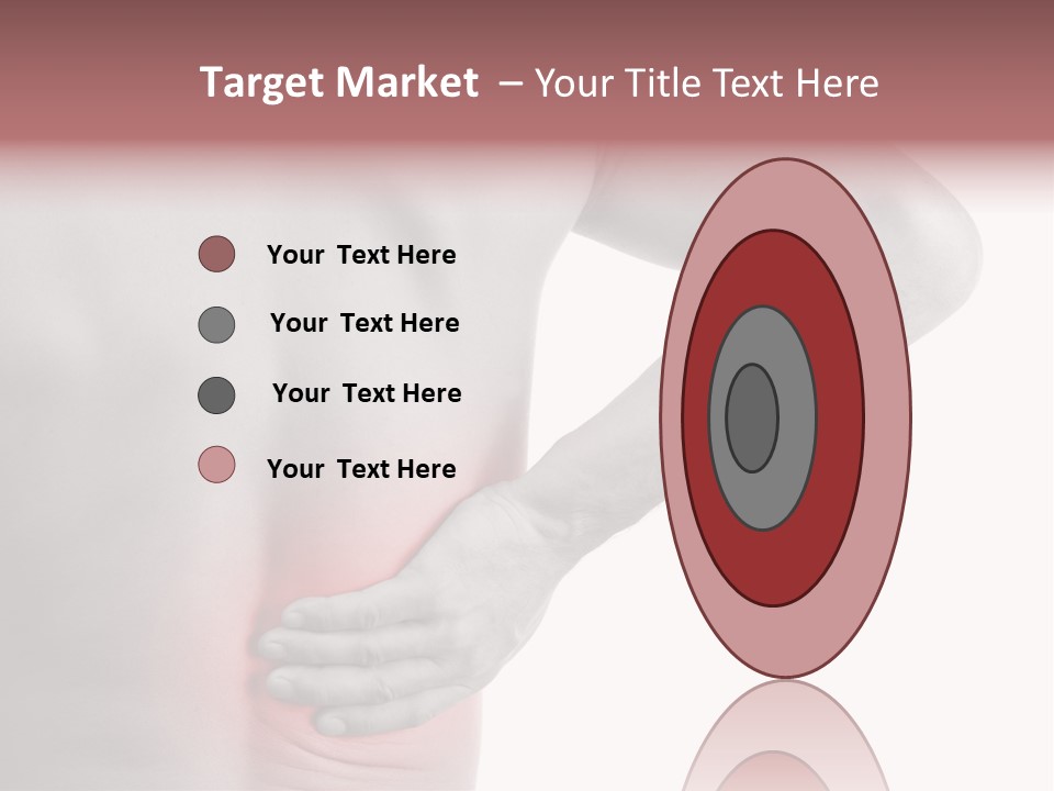 Shoulder Muscular Backache PowerPoint Template