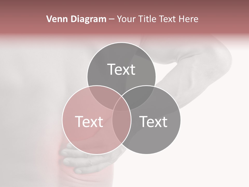 Shoulder Muscular Backache PowerPoint Template