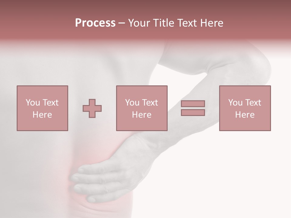 Shoulder Muscular Backache PowerPoint Template