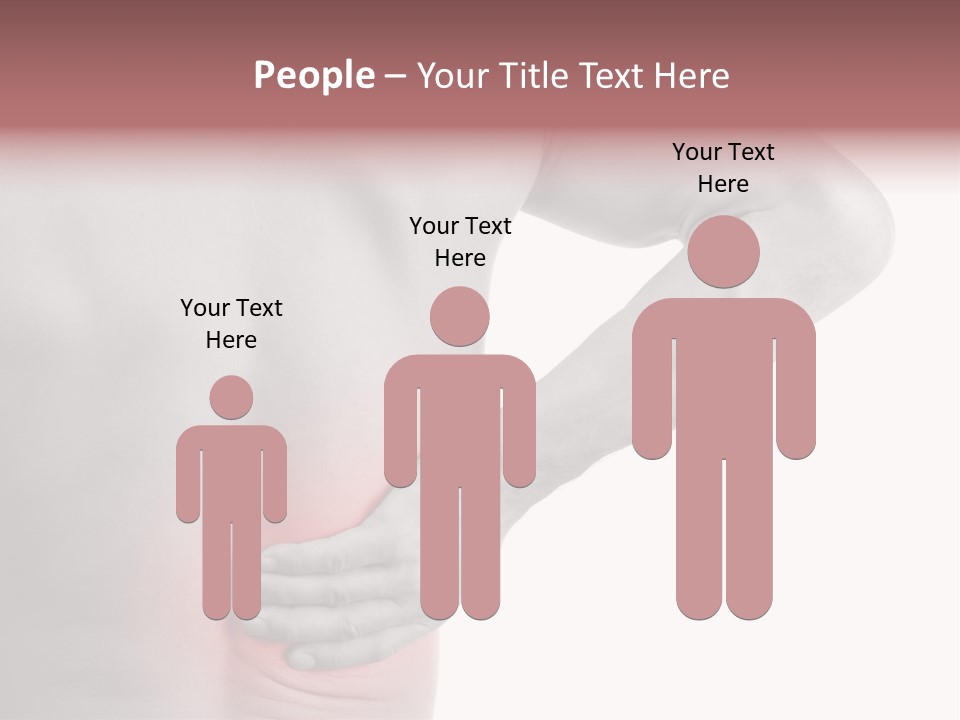 Shoulder Muscular Backache PowerPoint Template