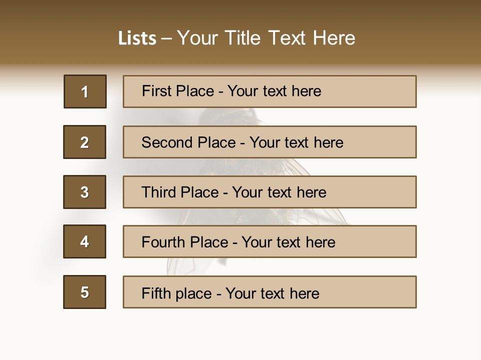 White Pest House PowerPoint Template
