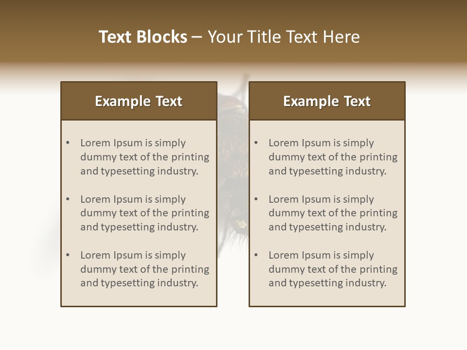 White Pest House PowerPoint Template