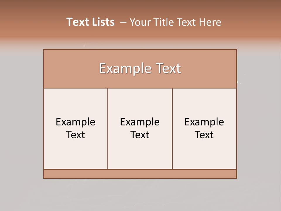 Female Studio Young PowerPoint Template