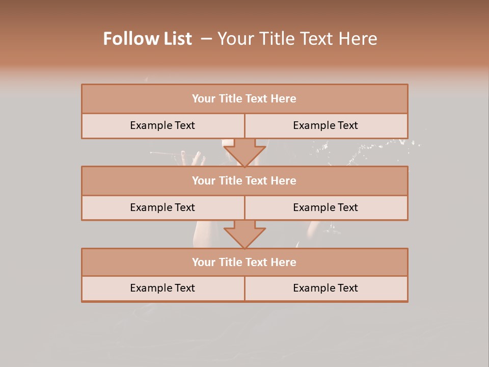 Female Studio Young PowerPoint Template