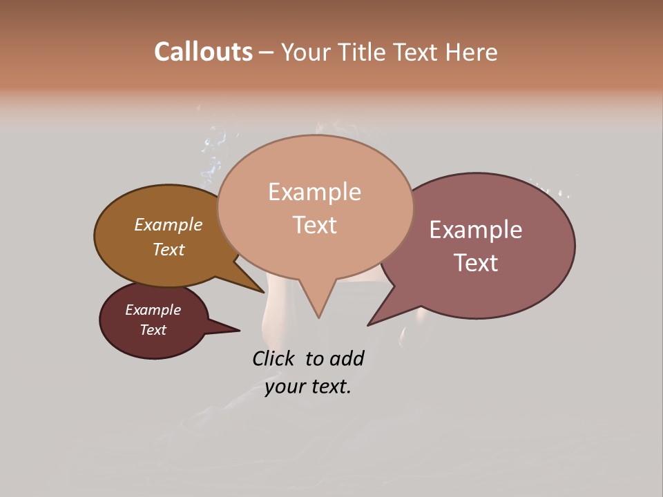 Female Studio Young PowerPoint Template