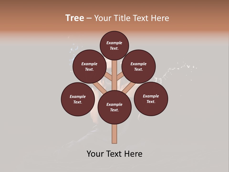 Female Studio Young PowerPoint Template