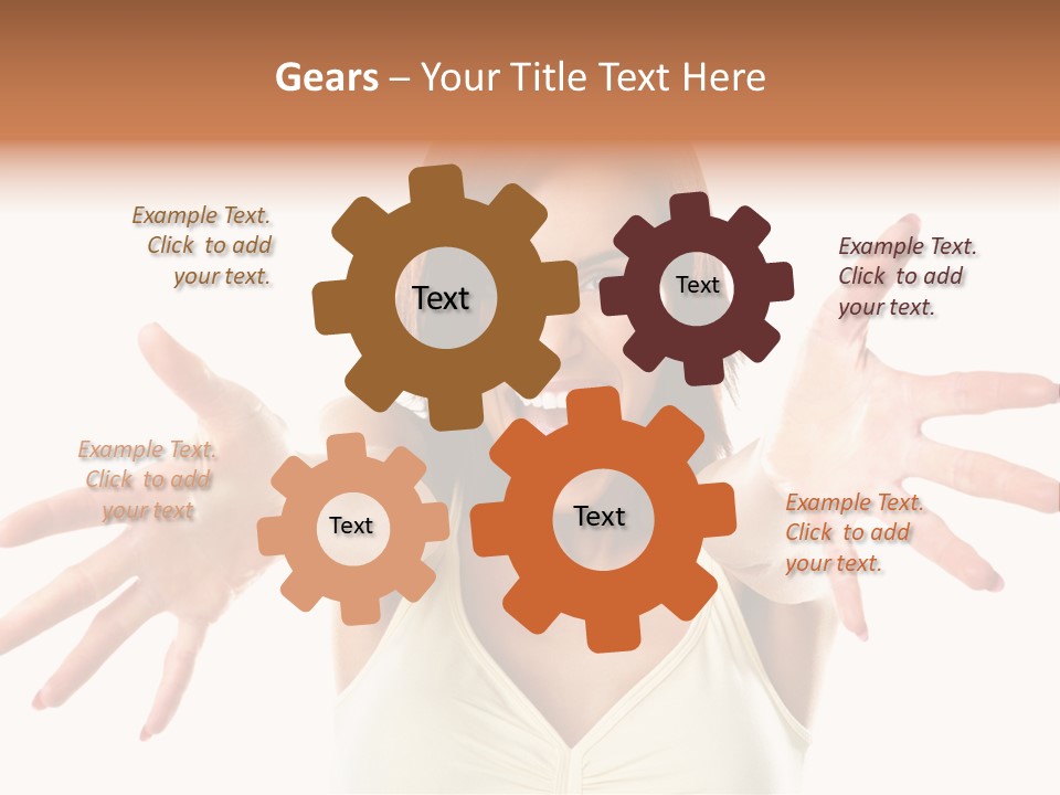 Corporate Human Toon PowerPoint Template