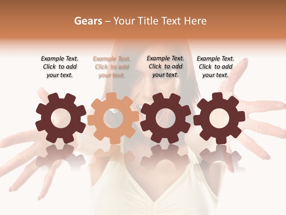 Corporate Human Toon PowerPoint Template