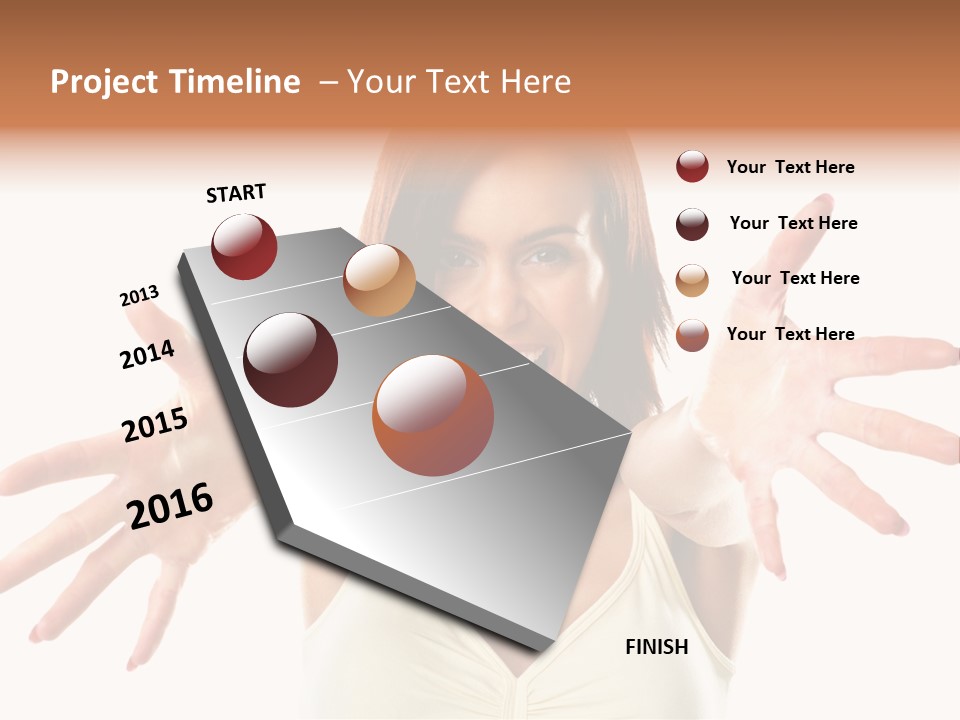 Corporate Human Toon PowerPoint Template