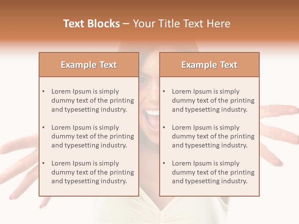 Corporate Human Toon PowerPoint Template
