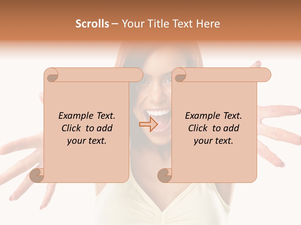 Corporate Human Toon PowerPoint Template