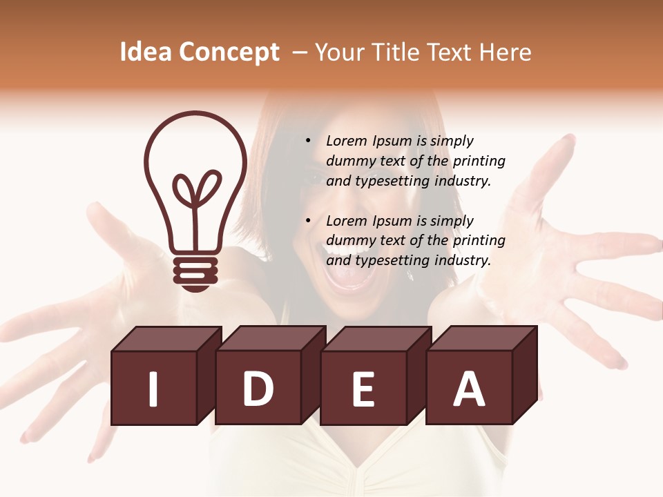 Corporate Human Toon PowerPoint Template