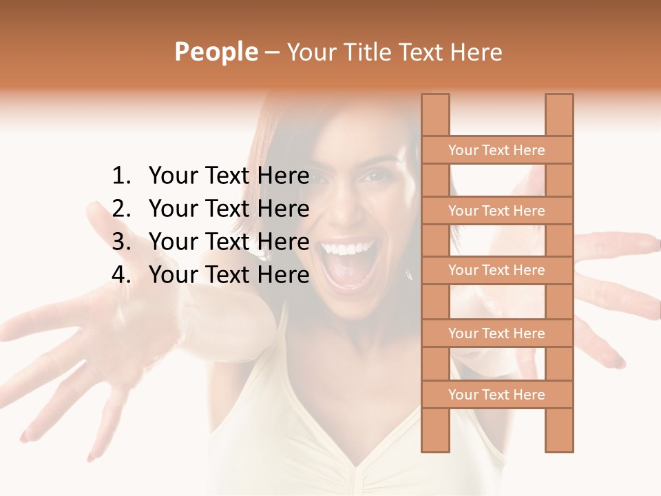 Corporate Human Toon PowerPoint Template