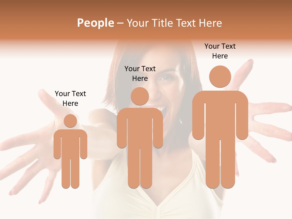 Corporate Human Toon PowerPoint Template