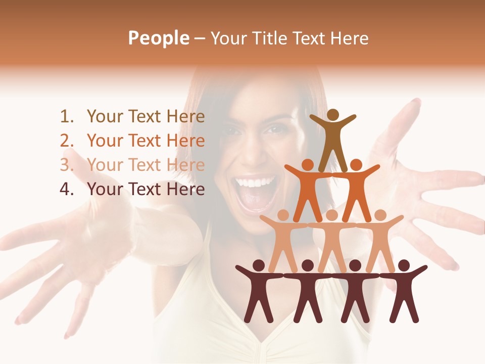 Corporate Human Toon PowerPoint Template