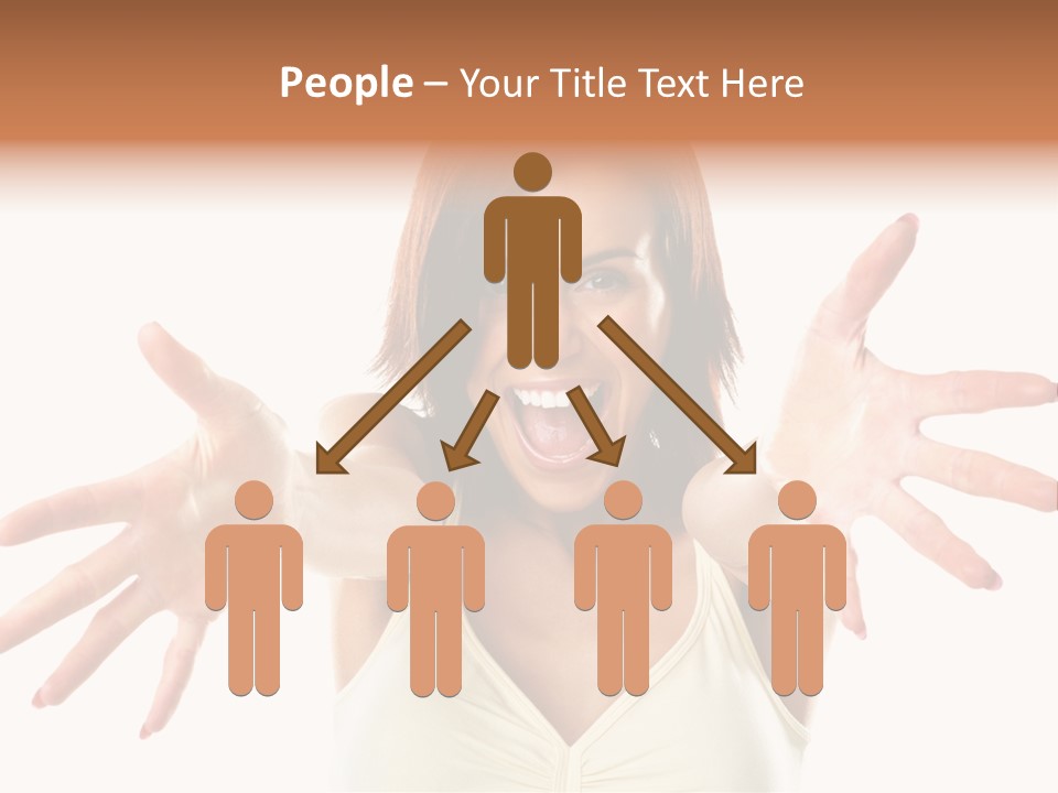 Corporate Human Toon PowerPoint Template