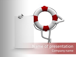 Red River Emergency PowerPoint Template
