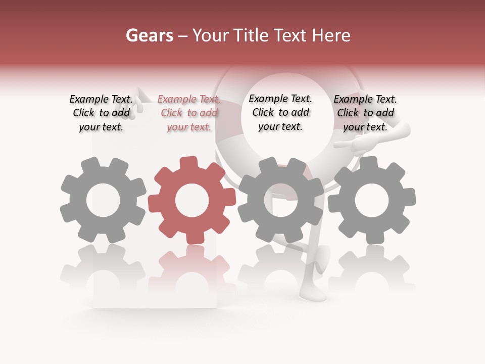 Red River Emergency PowerPoint Template