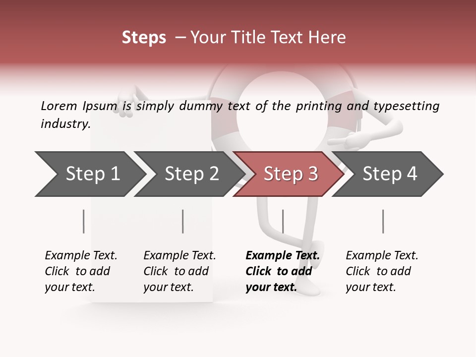 Red River Emergency PowerPoint Template