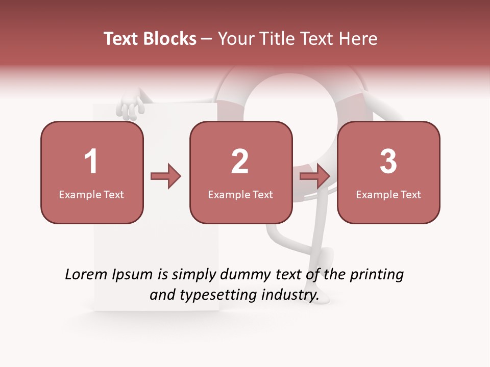 Red River Emergency PowerPoint Template