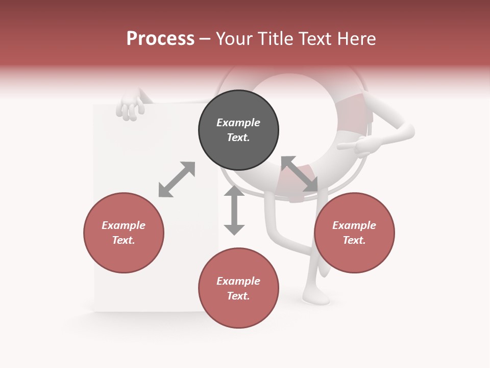 Red River Emergency PowerPoint Template