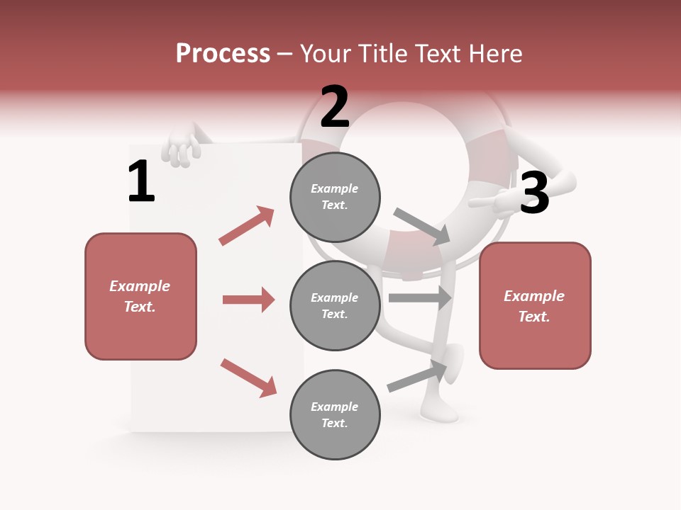 Red River Emergency PowerPoint Template
