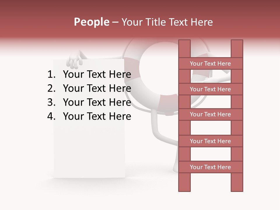Red River Emergency PowerPoint Template