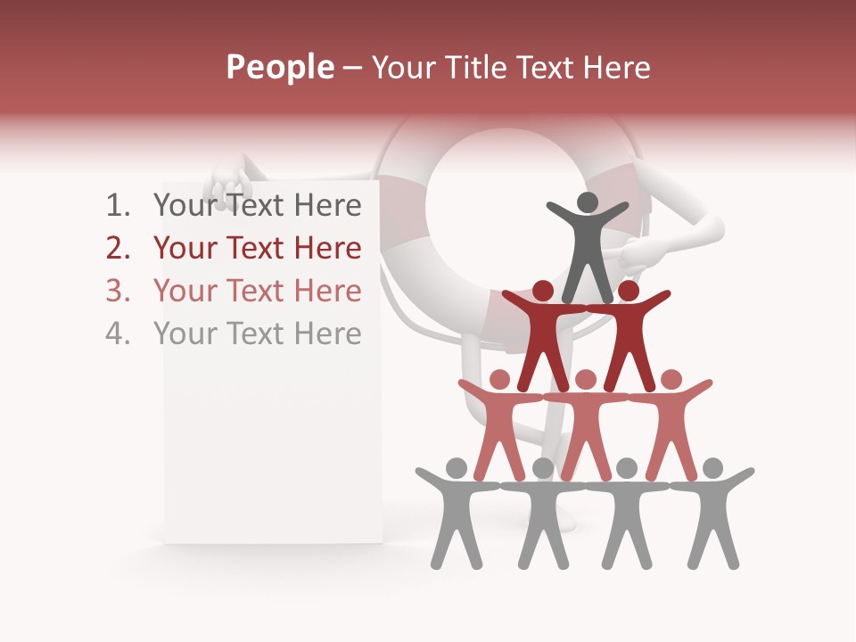 Red River Emergency PowerPoint Template