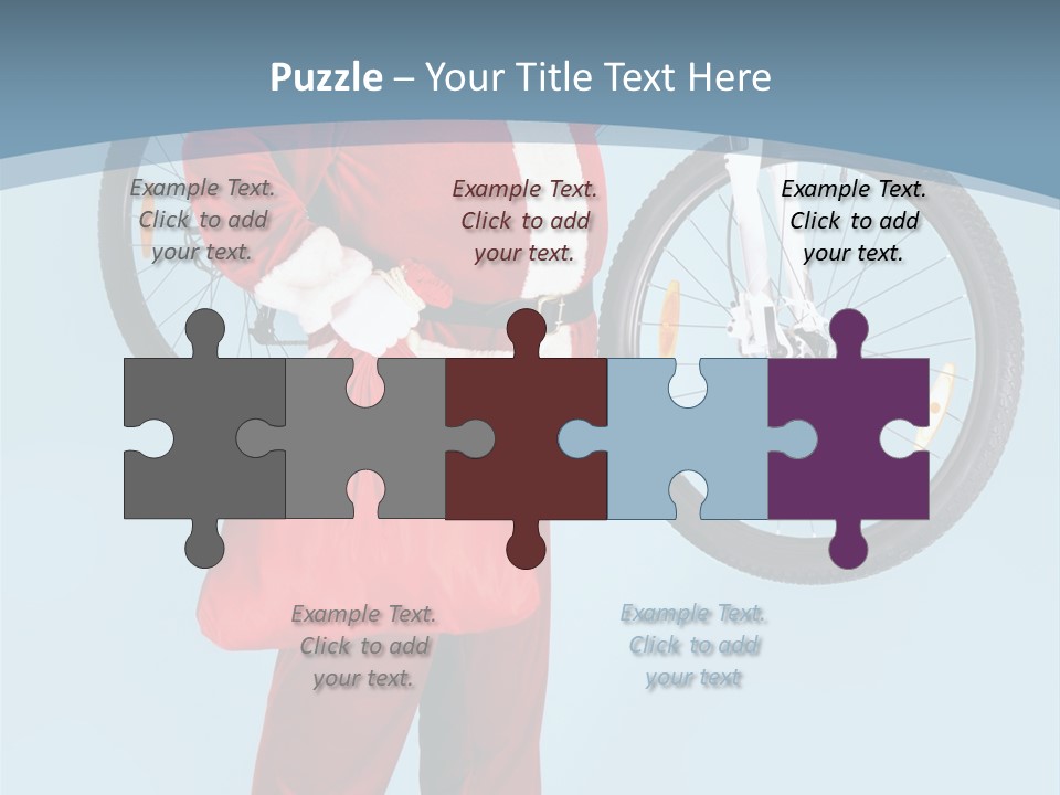 Wearing Happy Red PowerPoint Template