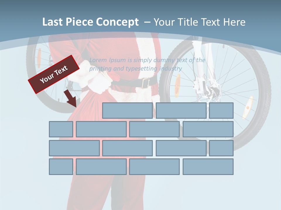 Wearing Happy Red PowerPoint Template
