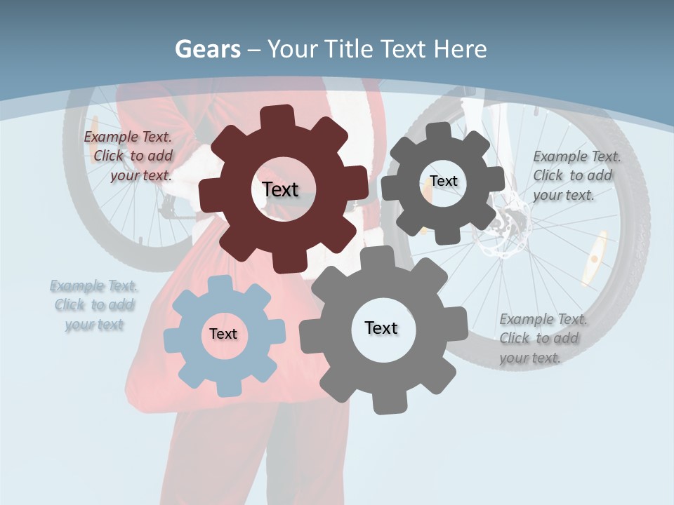 Wearing Happy Red PowerPoint Template