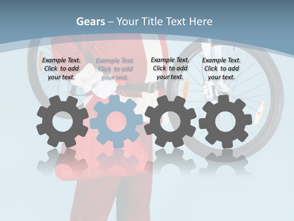 Wearing Happy Red PowerPoint Template