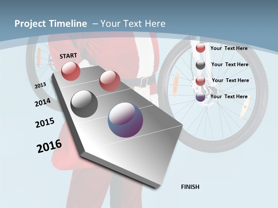 Wearing Happy Red PowerPoint Template