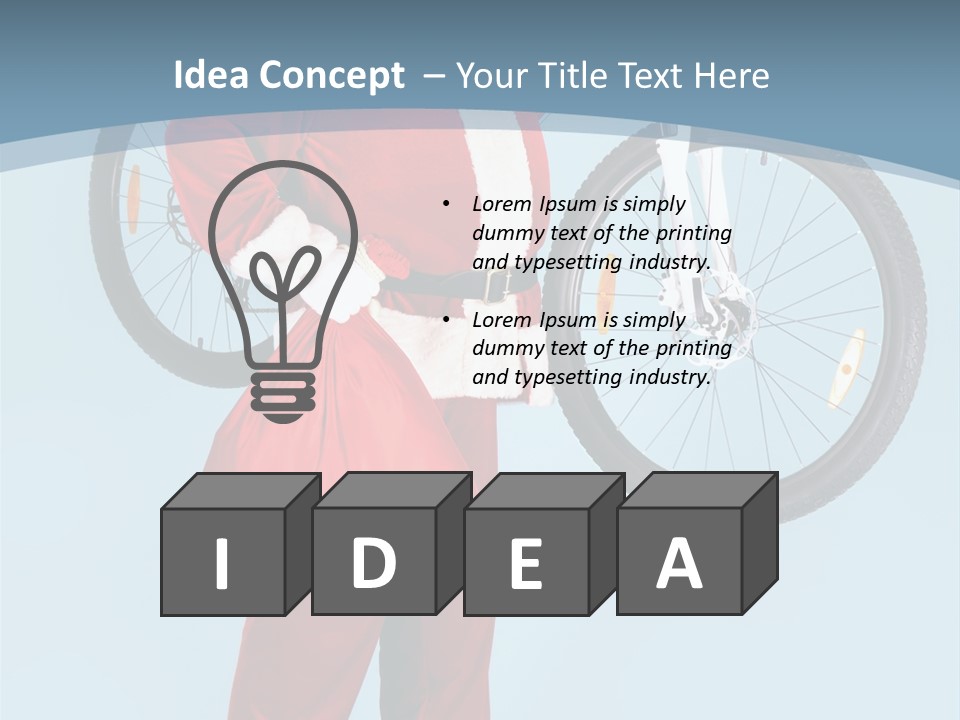 Wearing Happy Red PowerPoint Template