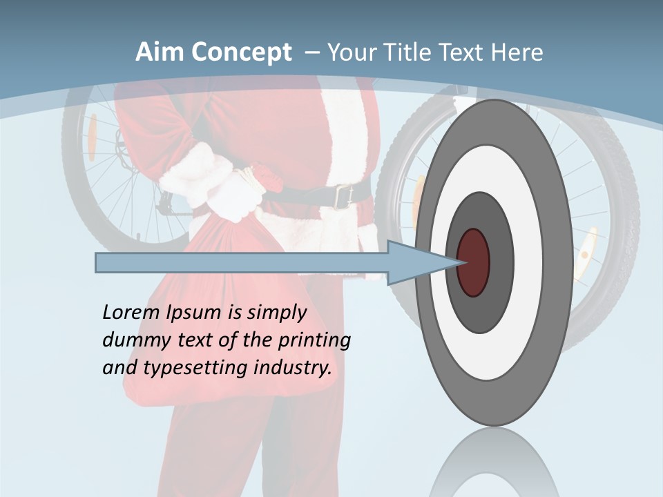 Wearing Happy Red PowerPoint Template