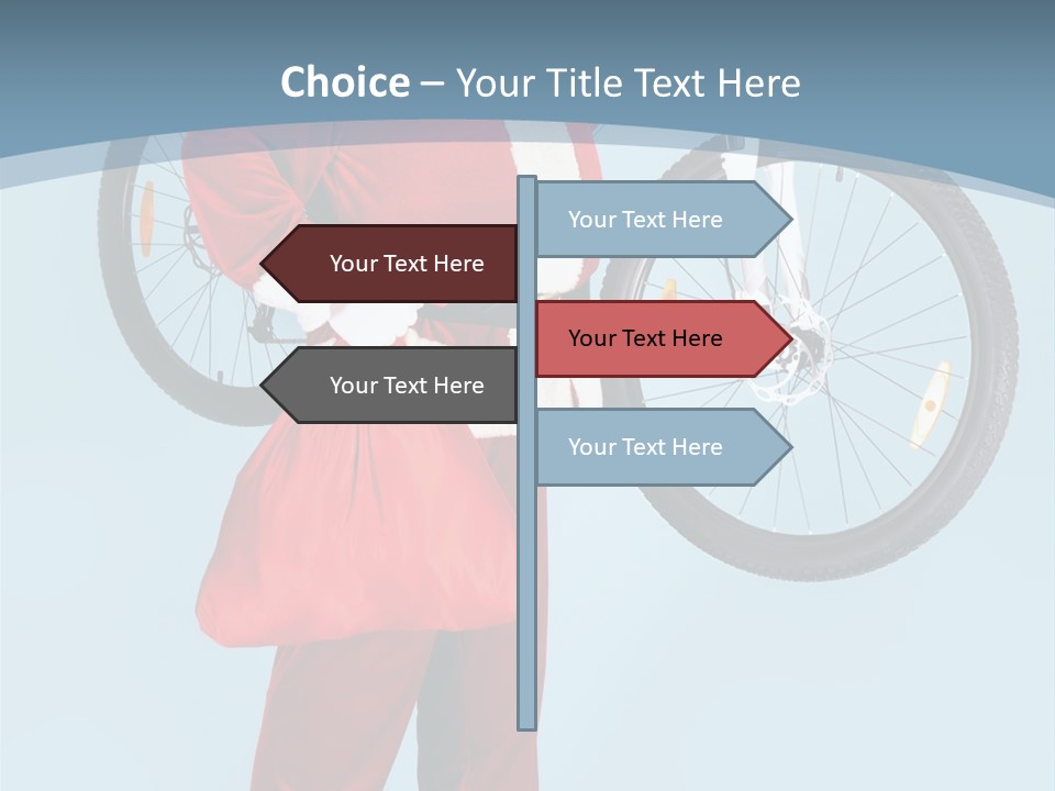 Wearing Happy Red PowerPoint Template